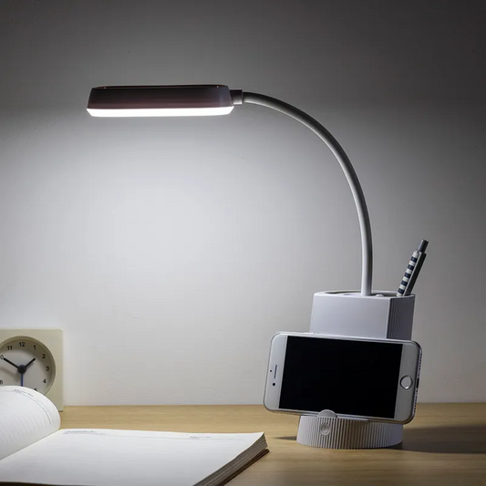 BrightCore Pro – Rechargeable LED Desk Lamp with USB charging port